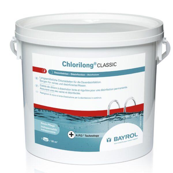 BAYROL CHLORILONG CLASSIC GALETS 250G 5KG
