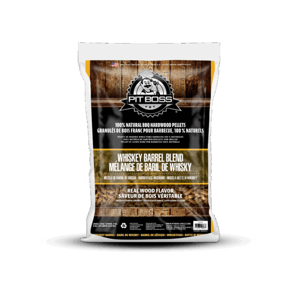 PELLETS PIT BOSS 9 KG MELANGE DE WHISKEY BOIS DUR