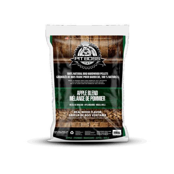 PELLETS PIT BOSS 9 KG POMME BOIS DUR