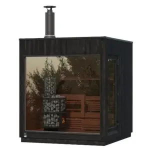 Sauna FinVision®Nordic Misty - M - Harvia legend 240 GreenFlame